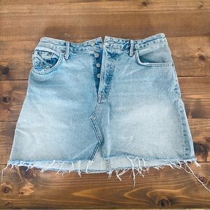 Grlfrnd denim skirt